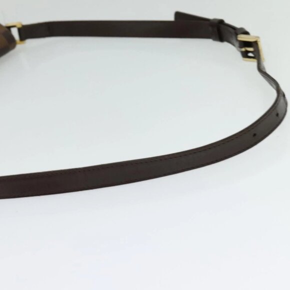 LOUIS VUITTON Damier Ebene Musette Shoulder Bag N51302 LV Auth BA4053 - Picture 8 of 16